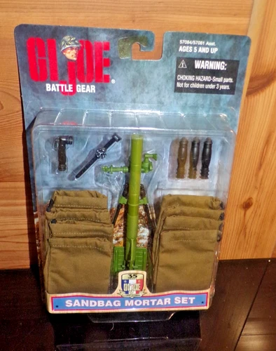 Vintage 1999 Hasbro G.I. JOE Brick & Mortar Battle Gear Set for 12" Figure
