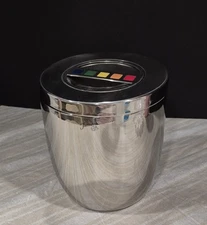 VTG Fiesta Ice Bucket S.S. Enamel Rainbow Masquerade Celebration Collection