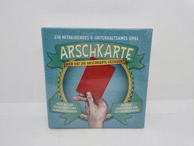 Kartenspiel - Arschkarte - Wer hat die Arschkarte gezogen? - NEU