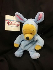 Disney Mini Beanbag Easter Bunny Pooh Bear