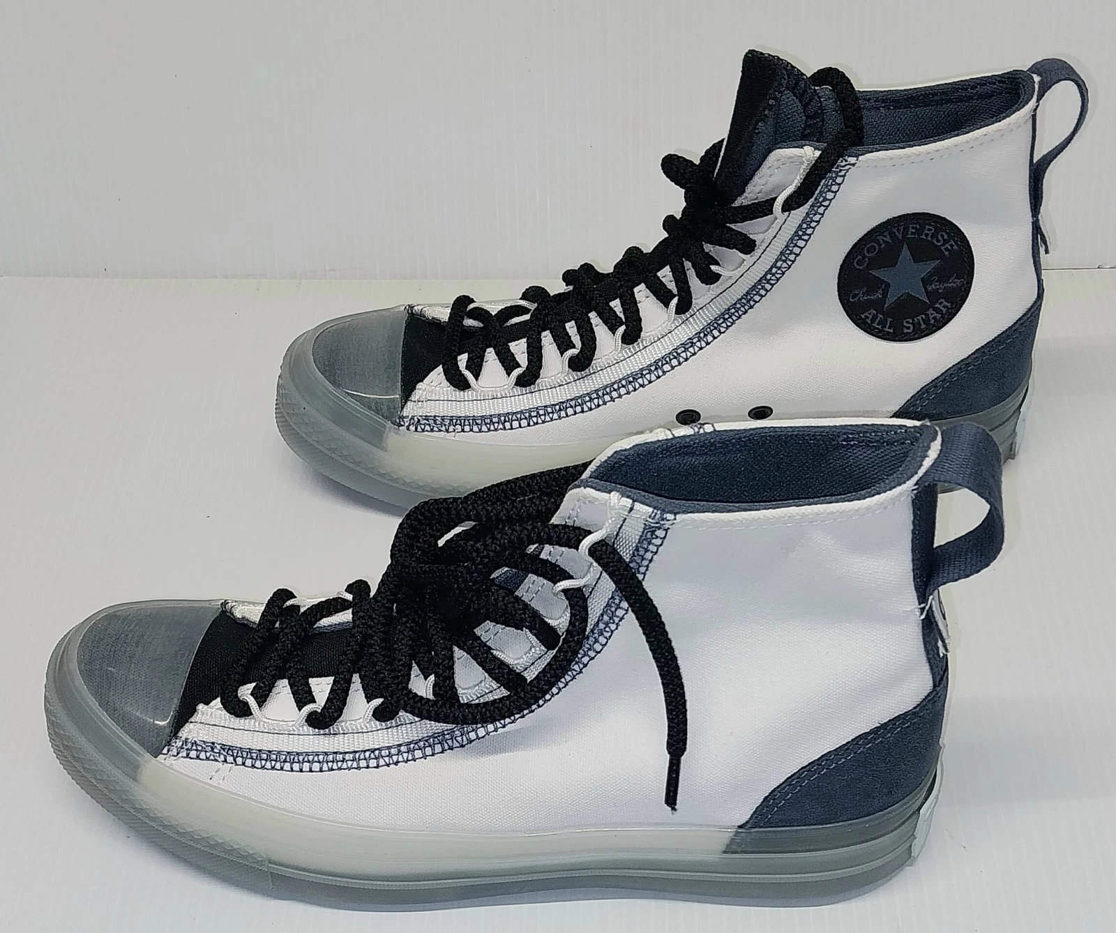 Converse Chuck Taylor All Star New CX EXP2 White/Black/Dark Waters Sz 8 M 10 W