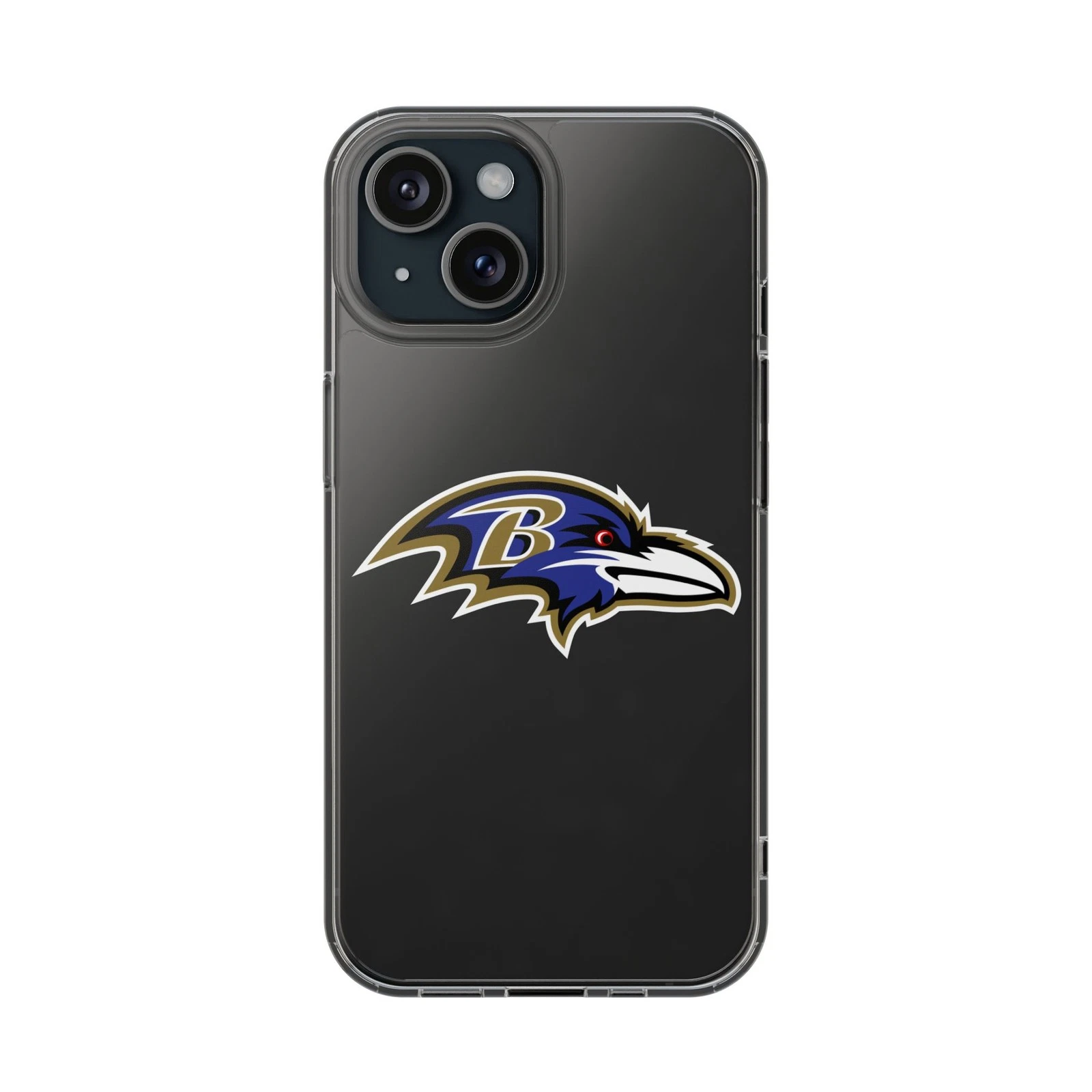 Baltimore Ravens Clear Phone Case for iPhone