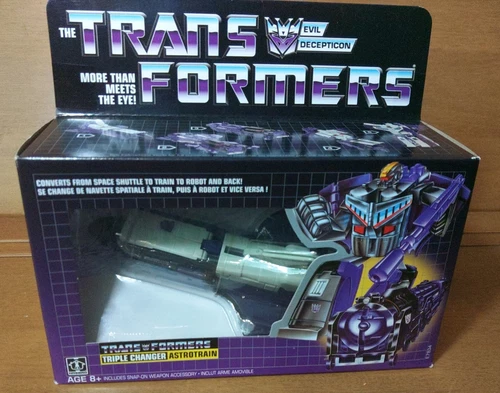 Astrotrain G1 Transformers Vintage Reissue Walmart Exclusive NIB #1