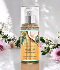 Bath and Body Works Waikiki Beach Coconut Travel Size Fine Fragrance Mist