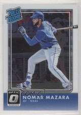 2016 Panini Donruss Optic Rated Rookies Nomar Mazara #52 Rookie RC ls5
