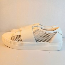 Dolce Vita White Leather Slip On Sneakers 9M