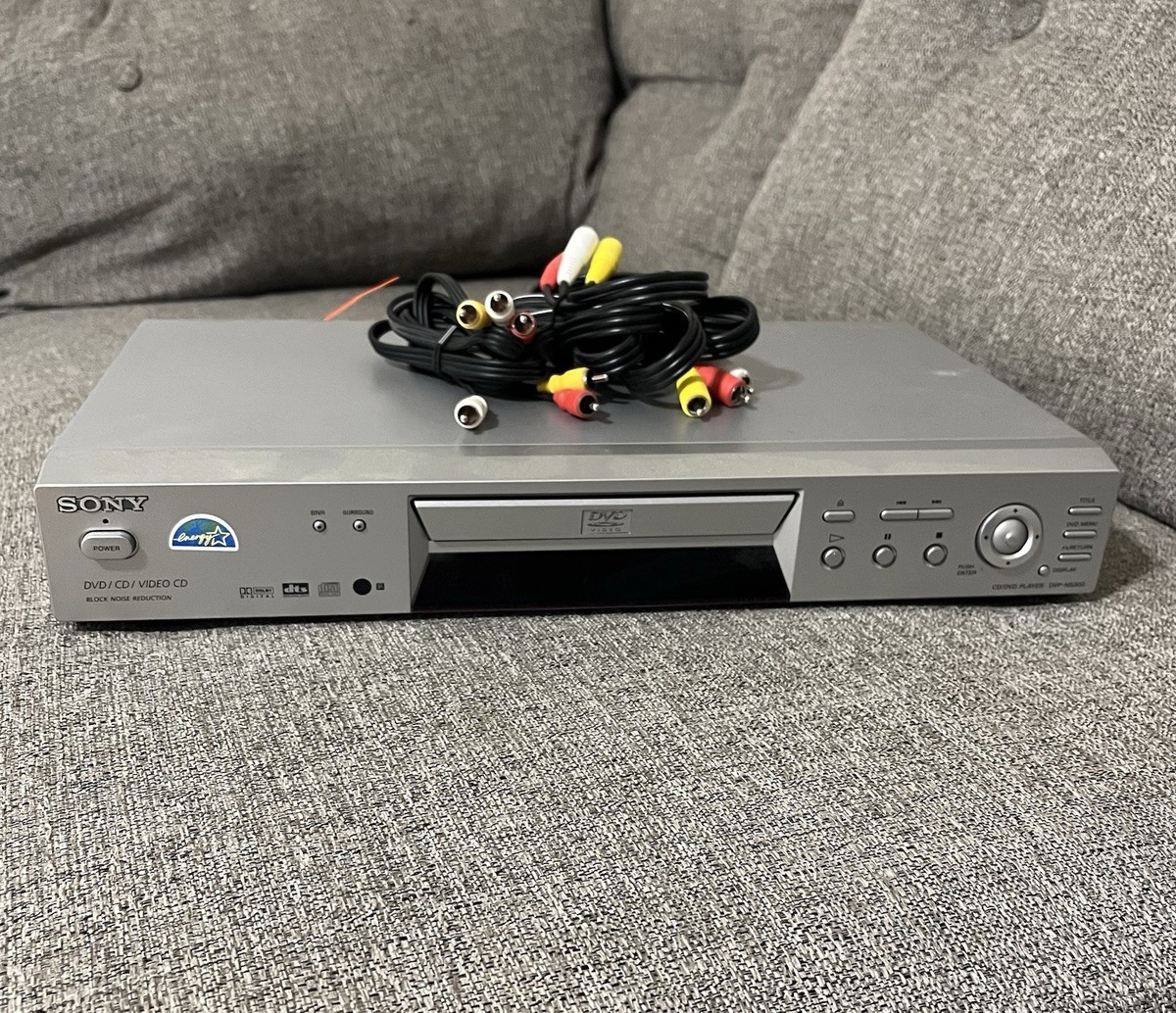 Sony DVP-NS300 DVD & CD Video Player & Some Cords - NO REMOTE