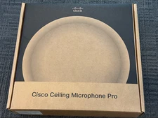 Cisco Ceiling Microphone Pro and Flush Mount Bracket.  Sealed/NIB CS-MIC-CLGPRO