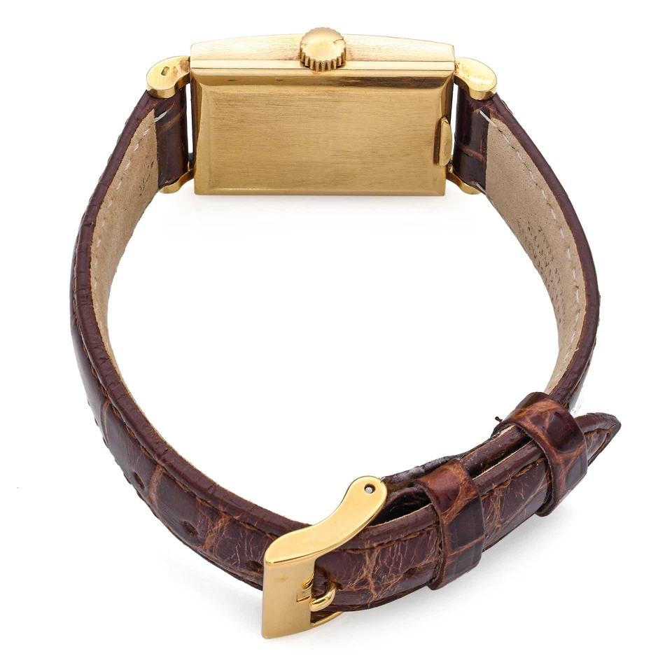 Vintage Patek Philippe Geneve 18k Yellow Gold Ref. 1564 Men's Watch - Image 4 of 4