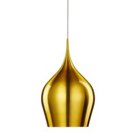Pendelleuchte Aus Eloxiertem Aluminium Gelb Decken Lampe HäNgeleuchte Innen E27