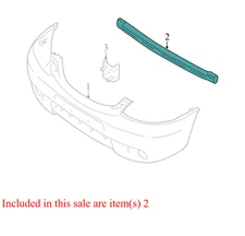 2005-2006 Mazda Tribute Front Bumper Cover Reinforcement Used EF9150070B OEM