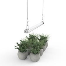 Led Grow Light 2ft Full Spectrum Compact Slim Linkable Plant Lighting Fixture Es