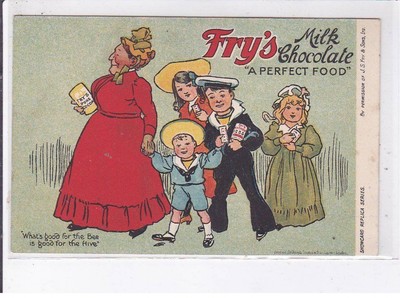 WERBUNG: FRY'S Milchschokolade - sehr guter Zustand