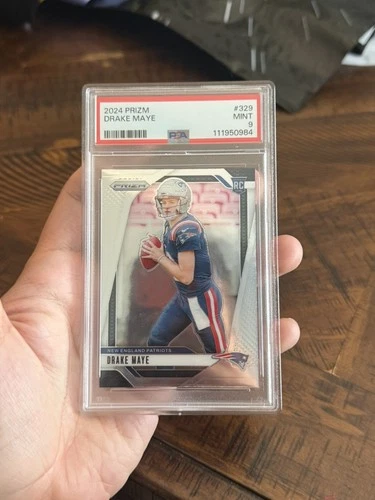 2024 Prizm Drake Maye Base PSA 9