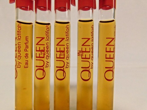 Queen by Queen Latifah Eau de Parfum Perfume 25 Travel Bottles .05 Fl Oz/Bottle - Picture 3 of 3