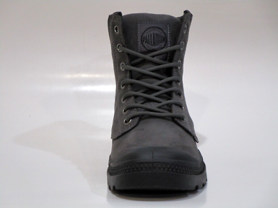 Palladium Men\'s Pampa Cuff Waterproof Lux Boots Black Size 10.5 Black PALLADIUM Pampa Sport Cuff Black Boots For Men 73234-001  main image 3