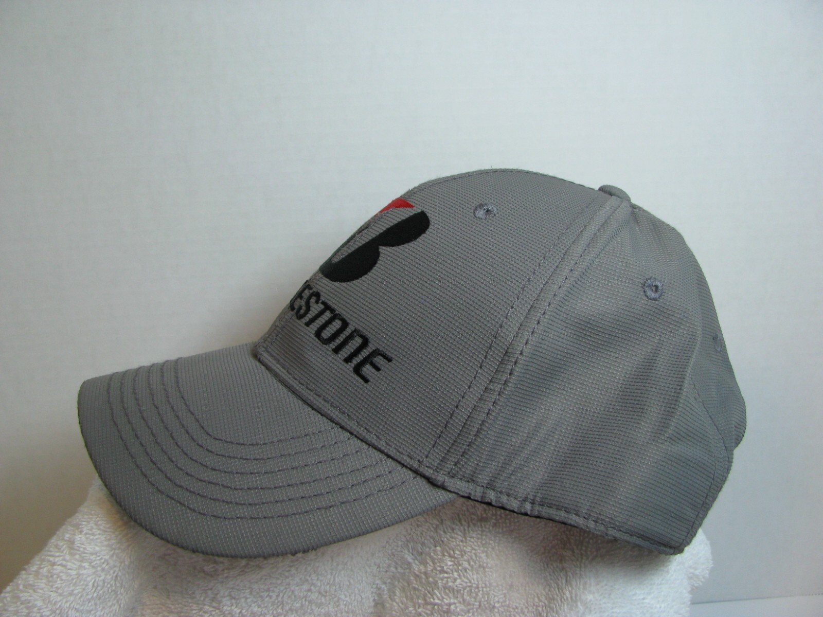 Bridgestone Baseball Cap Hat Gray Adjustable - image 2