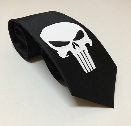Skull Necktie, Great Gift, New - Picture 2 of 5