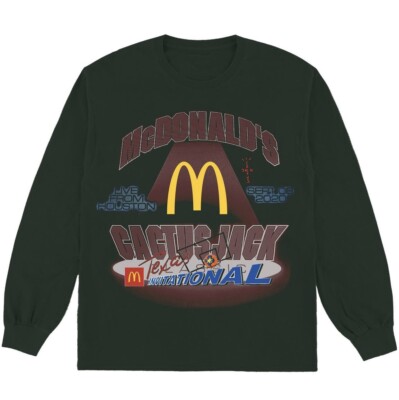 Travis Scott Cactus Jack x McDonalds Invitational Long Sleeve T