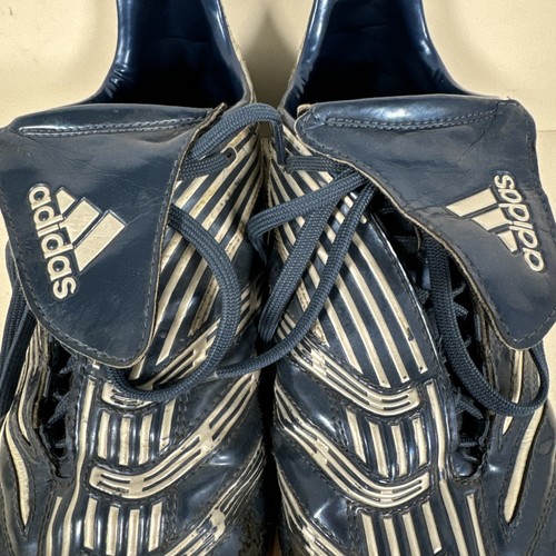 Adidas SPG 753001 TRX Turf Cleats Soccer Men’s 10.5 Silver & Blue Indoor Outdoor - Picture 20 of 20