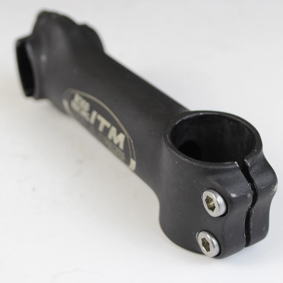 ITM Road Racing Threadless Stem  1-1/8" x 120mm x 25.4mm Clamp Black Italy - Image 2 of 4