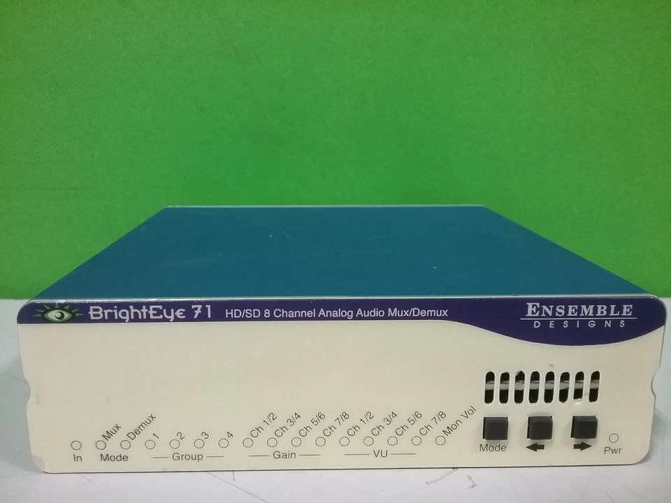 Ensemble Designs BrightEye 71 HD/SD 8 Channel Analog Audio Embedder/Disembedder - Image 3 of 4