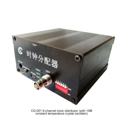 CG-001 Frequency Divider Clock Divider w/10MHZ OCXO 8CH Providing Clock Signal