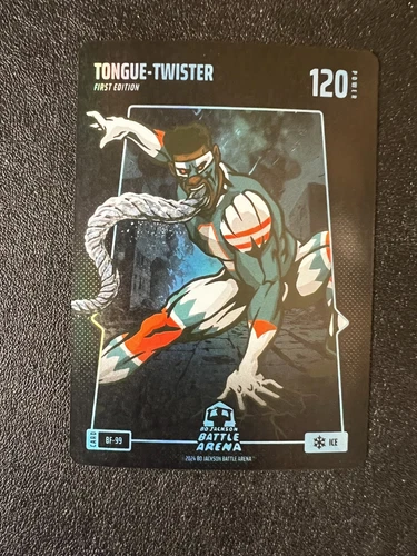 Bo Jackson Battle Arena Battlefoil Ice Tongue-Twister #BF-99 Tua Tagovailoa