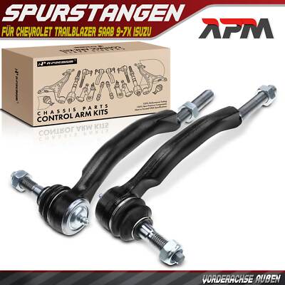 2x Spurstangenkopf Vorderachse Außen für Chevrolet Trailblazer Saab 9-7X Isuzu