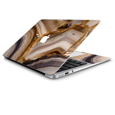 Skin Wrap for Macbook Air 11 Inch, Rock Disection Geode Precious Stone