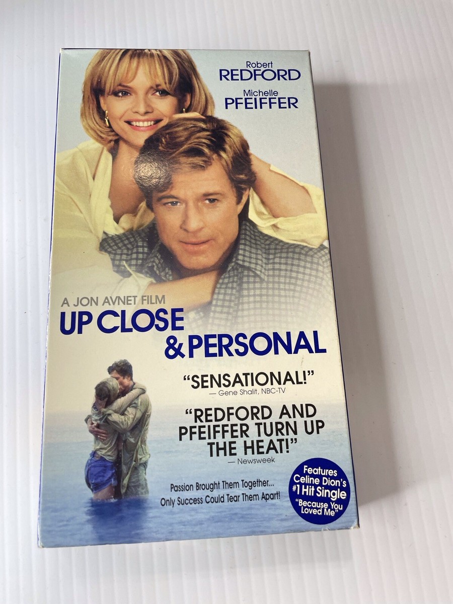 Up Close and Personal (VHS, 1997) Robert Redford Michelle Pfeiffer