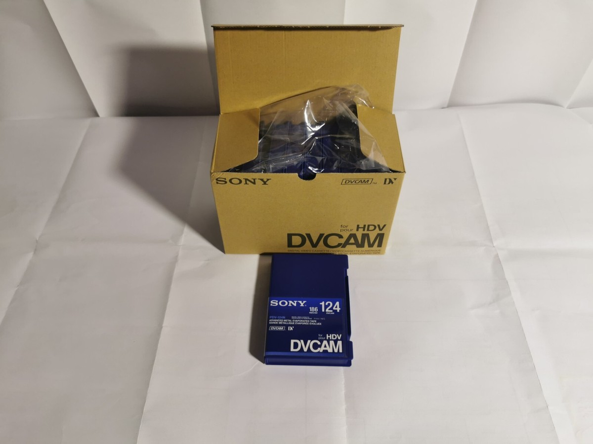 Sony PDV124N DVCAM Tape - 10 Pcs. | eBay