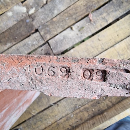 6no Reclaimed 18" Angled Ridge Tiles 105⁰ Degree | Stamped 1993 | 9ft Run - Picture 6 of 7