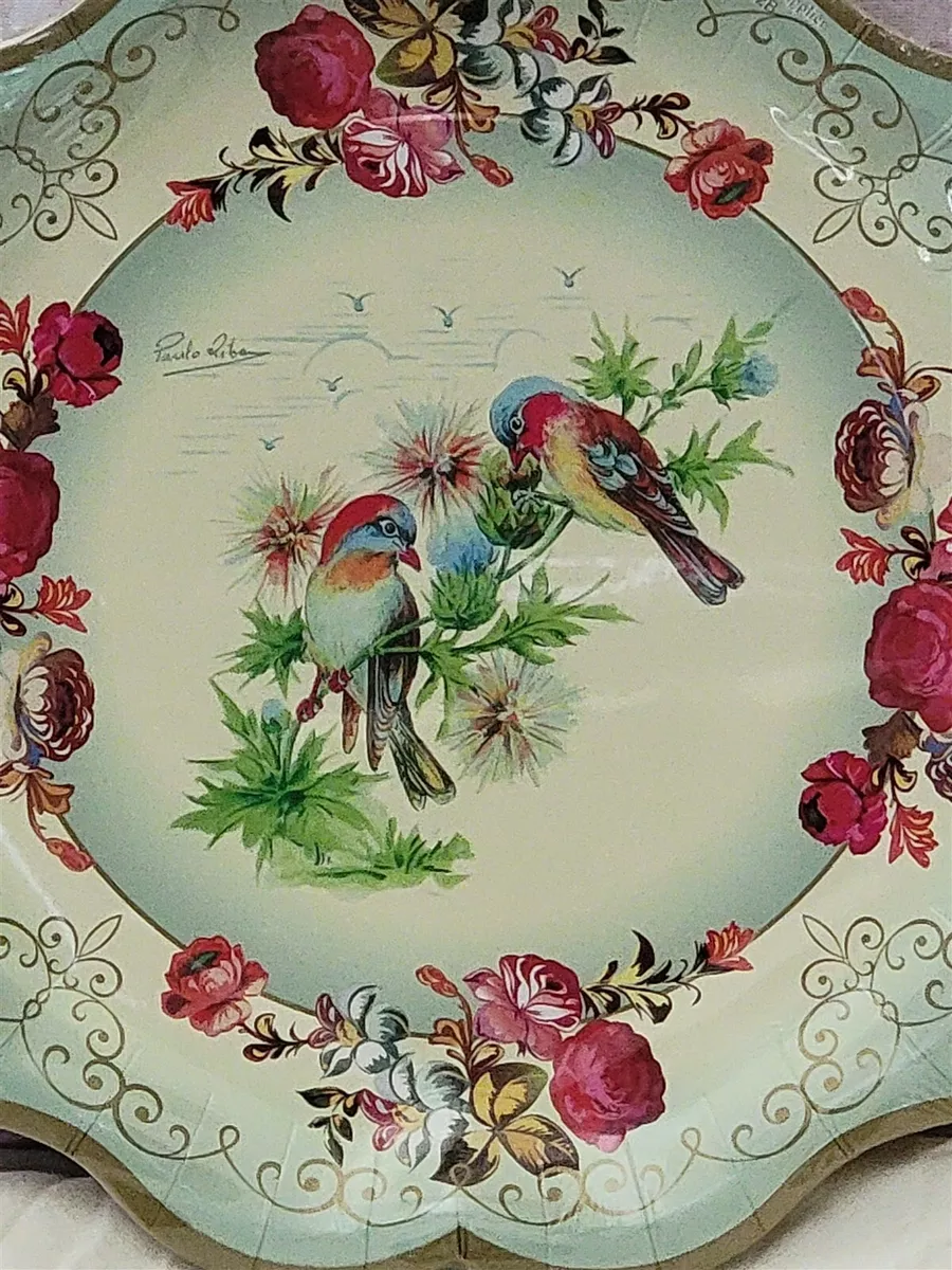 Victorian paper plates deals