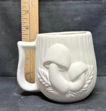 *Arnels Ceramic Bisque Mushroom Coffee Mug Ready to Paint*