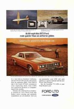 A4 Print 1973 Ford LTD 1