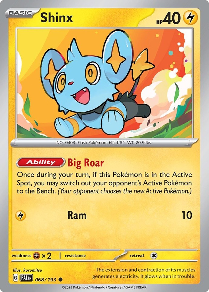 Shinx 068/193 Sv02: Paldea Evolved - 1 of 1