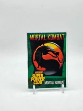 Mortal Kombat POWER CARD Nintendo Super Power Club Magazine #94 PROMO (SP)