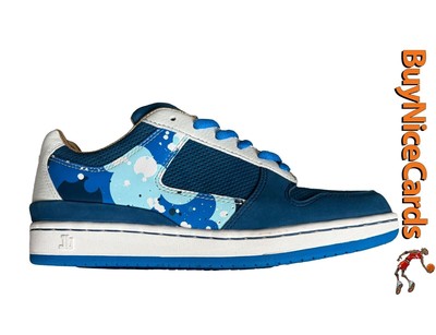 Kidrobot JB Classics Labor Tilt Edition Blau Weiß Sneakers Kiste, Bag, Cert Eu 8