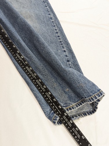 Levi's Silver Tab Vintage Baggy Light Wash Denim 36x29 (36x30 Tag) Very Good - Picture 9 of 10