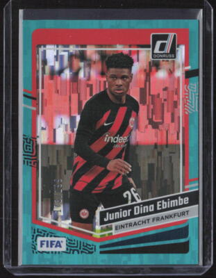 2023-24 Donruss #144 Junior Dina Ebimbe Teal #/199