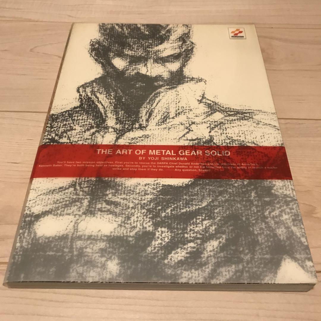 THE ART OF METAL GEAR SOLID Yoji Shinkawa Art Book Illustration