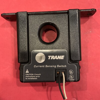Used Trane Current Sensing Switch W/Base X13310270-01   135 Amp USED