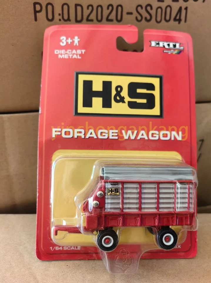 1/64 Ertl H&S Forage Wagon  NIP - Image 2 of 3