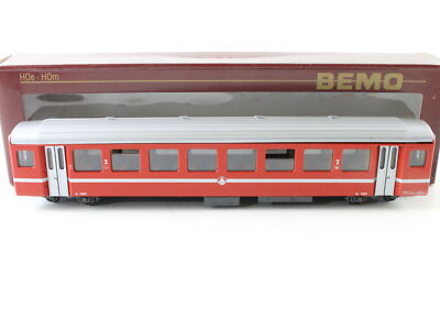 Bemo Models #3271 501 Rhatische Bahn Passenger Car Bvz #2281 HOm Scale 1/87