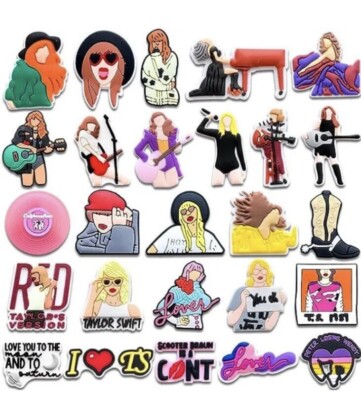 Taylor Swift Croc Charms Jibbitz Charms Per Scarpe - 29 Stili