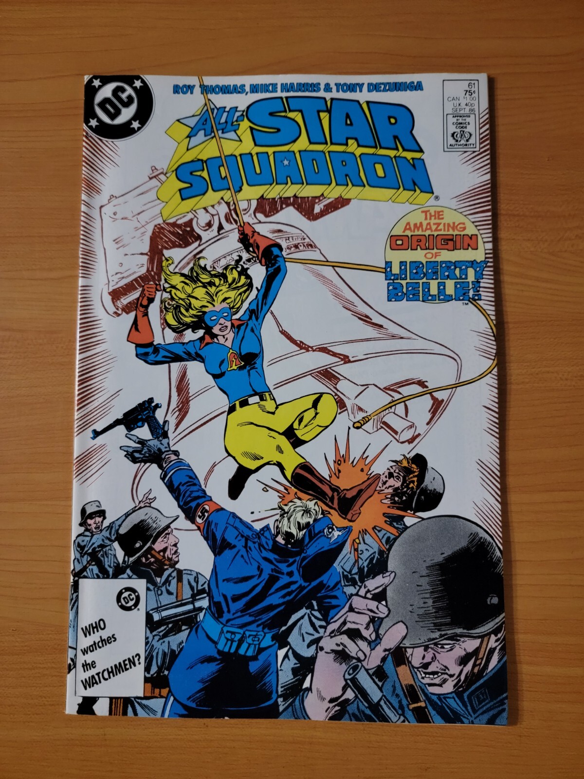 All-Star Squadron #61 Direct Market Edition ~ NEAR MINT NM ~ 1986 DC ...