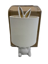 ceramic nature rabbit table lamp