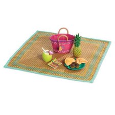 American Girl LEA BEACH PICNIC SET - New - Complete - Global Shipping - RETIRED