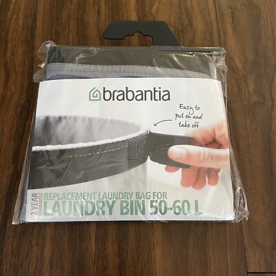 Brabantia Replacement Laundry Bag 50-60L Grey